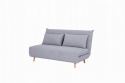 SIGNAL SOFA KANAPA SPIKE II ROZKŁADANA TAPICERKA VELVET JASNY SZARY TAP.197/ DREWNO BUK POWIERZCHNIA SPANIA 148x193 SIGNAL SOFA KANAPA SPIKE II ROZKŁADANA TAPICERKA VELVET JASNY SZARY TAP.197/ DREWNO BUK POWIERZCHNIA SPANIA 148x193