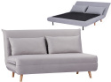 SIGNAL SOFA KANAPA SPIKE II ROZKŁADANA TAPICERKA VELVET JASNY SZARY TAP.197/ DREWNO BUK POWIERZCHNIA SPANIA 148x193 SIGNAL SOFA KANAPA SPIKE II ROZKŁADANA TAPICERKA VELVET JASNY SZARY TAP.197/ DREWNO BUK POWIERZCHNIA SPANIA 148x193