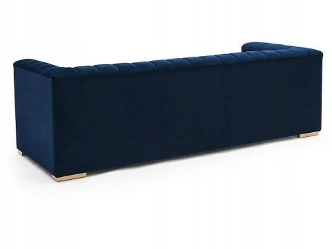 SIGNAL SOFA KANAPA VOGUE 2 TAPICEROWANA TKANINA VELVET GRANATOWY TAP.202/ZŁOTY METAL DWUOSOBOWA SIGNAL SOFA KANAPA VOGUE 2 TAPICEROWANA TKANINA VELVET GRANATOWY TAP.202/ZŁOTY METAL DWUOSOBOWA
