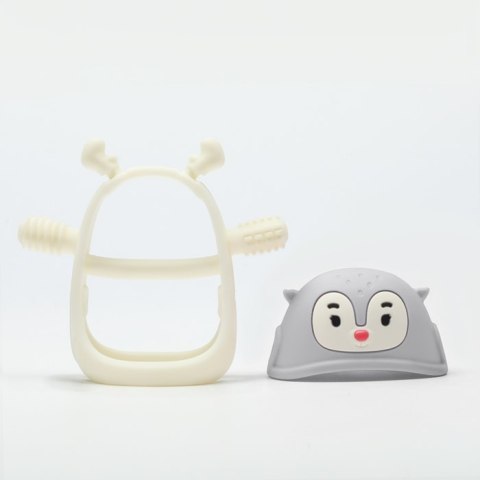 Smily Mia Smily Mia Gryzak dla Niemowlaka Renifer Light Grey Smily Mia Smily Mia Gryzak dla Niemowlaka Renifer Light Grey