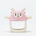 Smily Mia Smily Mia Gryzak dla Niemowlaka Renifer Light Pink Smily Mia Smily Mia Gryzak dla Niemowlaka Renifer Light Pink