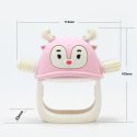 Smily Mia Smily Mia Gryzak dla Niemowlaka Renifer Light Pink Smily Mia Smily Mia Gryzak dla Niemowlaka Renifer Light Pink