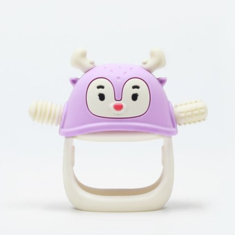 Smily Mia Smily Mia Gryzak dla Niemowlaka Renifer Purple Smily Mia Smily Mia Gryzak dla Niemowlaka Renifer Purple