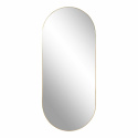 LUSTRO OWALNE Jersey ZŁOTE rama metal malowany proszkowo Intesi do salonu przedpokoju łazienki nad toaletkę LUSTRO OWALNE Jersey ZŁOTE rama metal malowany proszkowo Intesi do salonu przedpokoju łazienki nad toaletkę