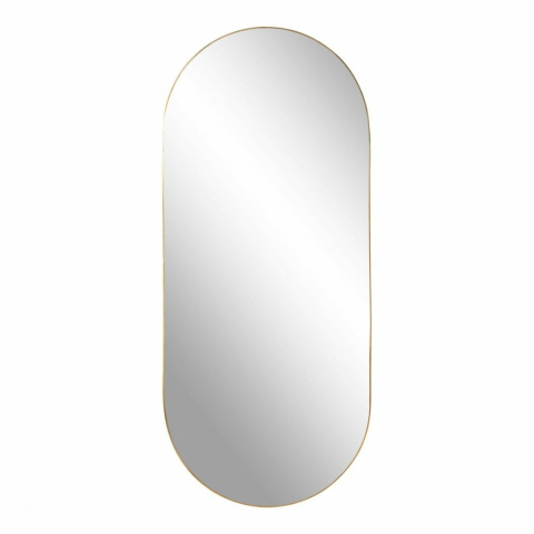 LUSTRO OWALNE Jersey ZŁOTE rama metal malowany proszkowo Intesi do salonu przedpokoju łazienki nad toaletkę LUSTRO OWALNE Jersey ZŁOTE rama metal malowany proszkowo Intesi do salonu przedpokoju łazienki nad toaletkę