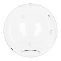 King Home Klosz transparentny 30 cm 5 otworów ( CAPRI 6 ) wykonany ze szkła King Home Klosz transparentny 30 cm 5 otworów ( CAPRI 6 ) wykonany ze szkła