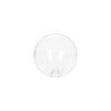 King Home Klosz transparentny 9 cm ( CAPRI ) szklany okrągły King Home Klosz transparentny 9 cm ( CAPRI ) szklany okrągły