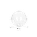 King Home Klosz transparentny 9 cm ( CAPRI ) szklany okrągły King Home Klosz transparentny 9 cm ( CAPRI ) szklany okrągły