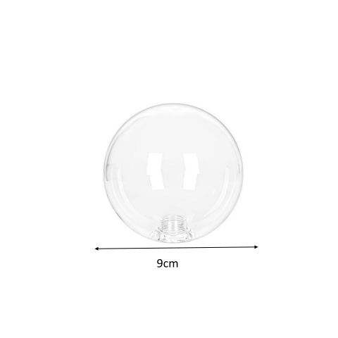 King Home Klosz transparentny 9 cm ( CAPRI ) szklany okrągły King Home Klosz transparentny 9 cm ( CAPRI ) szklany okrągły