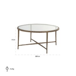 Richmond Interiors RICHMOND stolik kawowy FREYA