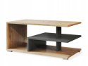 SIGNAL ŁAWA PROSTOKĄTNA CORA DĄB ARTISAN / ANTRACYT 90X50 PŁYTA LAMINOWANA OBRZEŻE ABS Z PÓŁKĄ SIGNAL ŁAWA PROSTOKĄTNA CORA DĄB ARTISAN / ANTRACYT 90X50 PŁYTA LAMINOWANA OBRZEŻE ABS Z PÓŁKĄ