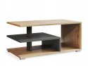 SIGNAL ŁAWA PROSTOKĄTNA CORA DĄB ARTISAN / ANTRACYT 90X50 PŁYTA LAMINOWANA OBRZEŻE ABS Z PÓŁKĄ SIGNAL ŁAWA PROSTOKĄTNA CORA DĄB ARTISAN / ANTRACYT 90X50 PŁYTA LAMINOWANA OBRZEŻE ABS Z PÓŁKĄ