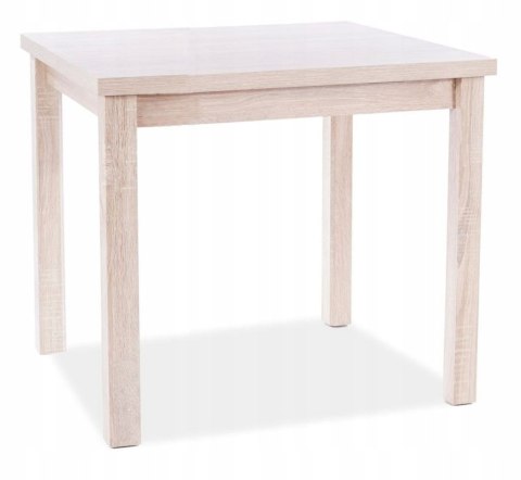 SIGNAL STÓŁ ADAM PROSTOKĄTNY BLAT PŁYTA LAMINOWANA DĄB SONOMA 90x65 PODSTAWA PŁYTA MDF DO KUCHNI SALONU JADALNI LOKALU SIGNAL STÓŁ ADAM PROSTOKĄTNY BLAT PŁYTA LAMINOWANA DĄB SONOMA 90x65 PODSTAWA PŁYTA MDF DO KUCHNI SALONU JADALNI LOKALU