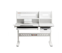 Biurko Fun Desk Fiore II Grey Regulowane biurko dla dzieci i młodzieży Biały / Szary Biurko Fun Desk Fiore II Grey Regulowane biurko dla dzieci i młodzieży Biały / Szary