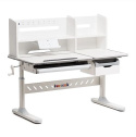 Biurko Fun Desk Fiore II Grey Regulowane biurko dla dzieci i młodzieży Biały / Szary Biurko Fun Desk Fiore II Grey Regulowane biurko dla dzieci i młodzieży Biały / Szary