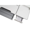 Biurko Fun Desk Fiore II Grey Regulowane biurko dla dzieci i młodzieży Biały / Szary Biurko Fun Desk Fiore II Grey Regulowane biurko dla dzieci i młodzieży Biały / Szary
