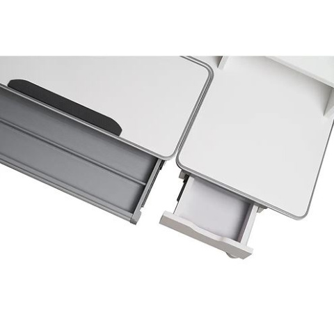 Biurko Fun Desk Fiore II Grey Regulowane biurko dla dzieci i młodzieży Biały / Szary Biurko Fun Desk Fiore II Grey Regulowane biurko dla dzieci i młodzieży Biały / Szary