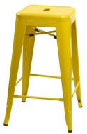 HOKER metalowy STOŁEK BAROWY Paris 75cm. żółty insp. Tolix D2.DESIGN MOŻNA SZTAPLOWAĆ WYKONANY RĘCZNIE do kuchni pubu baru HOKER metalowy STOŁEK BAROWY Paris 75cm. żółty insp. Tolix D2.DESIGN MOŻNA SZTAPLOWAĆ WYKONANY RĘCZNIE do kuchni pubu baru