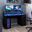 Forte AYO TZRB219B3-Z113 Biurko gamingowe, oświetlenie RGB z funkcją zmiany kolorów Forte AYO TZRB219B3-Z113 Biurko gamingowe, oświetlenie RGB z funkcją zmiany kolorów