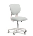 Fun Desk BUONO GREY - Krzesełko z regulacją wysokości obrotowe do biurka Fun Desk BUONO GREY - Krzesełko z regulacją wysokości obrotowe do biurka