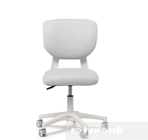Fun Desk BUONO GREY - Krzesełko z regulacją wysokości obrotowe do biurka Fun Desk BUONO GREY - Krzesełko z regulacją wysokości obrotowe do biurka