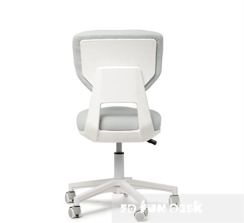 Fun Desk BUONO GREY - Krzesełko z regulacją wysokości obrotowe do biurka Fun Desk BUONO GREY - Krzesełko z regulacją wysokości obrotowe do biurka