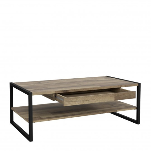 Meble Forte COFFEE TABLES CFTT4241-D76 Stolik okolicznościowy, kawowy, prostokątny, Dąb Klepkowy Meble Forte COFFEE TABLES CFTT4241-D76 Stolik okolicznościowy, kawowy, prostokątny, Dąb Klepkowy