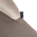 Richmond Interiors RICHMOND krzesło barowe BOLTON 76 khaki - welur, czarna podstawa Richmond Interiors RICHMOND krzesło barowe BOLTON 76 khaki - welur, czarna podstawa