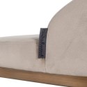 Richmond Interiors RICHMOND krzesło barowe BOLTON 76 khaki - welur, złota podstawa Richmond Interiors RICHMOND krzesło barowe BOLTON 76 khaki - welur, złota podstawa