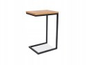 SIGNAL STOLIK ŁAWA LARGO C PROSTOKĄTNY DĄB/CZARNY 30X40 BLAT MDF + OKLEINA PODSTAWA METAL SIGNAL STOLIK ŁAWA LARGO C PROSTOKĄTNY DĄB/CZARNY 30X40 BLAT MDF + OKLEINA PODSTAWA METAL