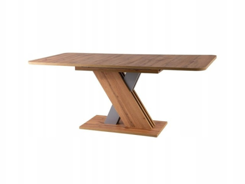 SIGNAL STÓŁ EXEL DĄB WOTAN / BIAŁY MAT 140(180)X85 (D) PŁYTA LAMINOWANA PROSTOKĄTNY ROZKŁADANY DO JADALNI DOSTAWKA POD BLATEM SIGNAL STÓŁ EXEL DĄB WOTAN / BIAŁY MAT 140(180)X85 (D) PŁYTA LAMINOWANA PROSTOKĄTNY ROZKŁADANY DO JADALNI DOSTAWKA POD BLATEM