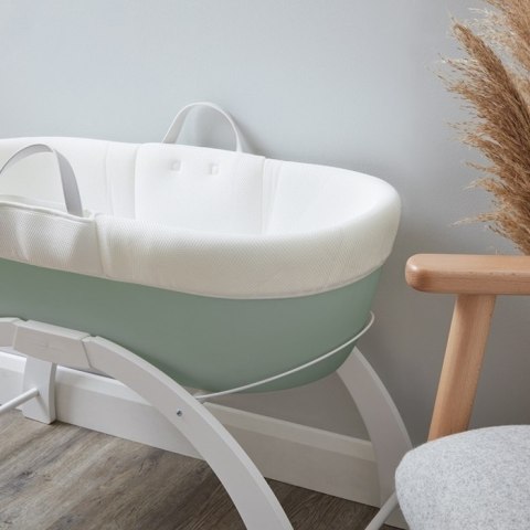 Shnuggle Shnuggle Kosz Mojżesza ze Stojakiem Dreami Eucalyptus Shnuggle Shnuggle Kosz Mojżesza ze Stojakiem Dreami Eucalyptus