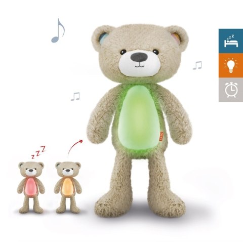 Zazu Kids Zazu BRODY Trener Snu i Szumiąca Przytulanka Miś Taupe Zazu Kids Zazu BRODY Trener Snu i Szumiąca Przytulanka Miś Taupe