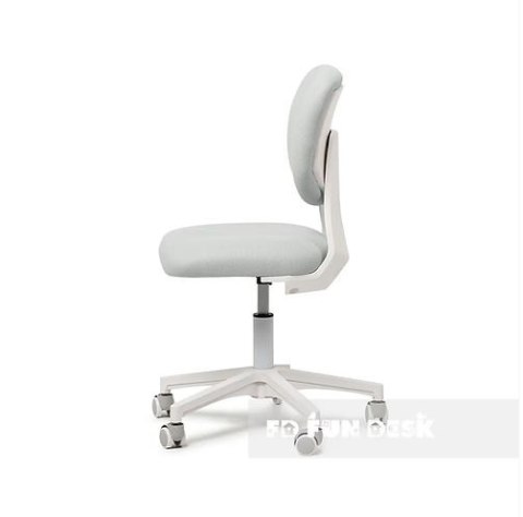 Fun Desk BUONO GREY - Krzesełko z regulacją wysokości obrotowe do biurka Fun Desk BUONO GREY - Krzesełko z regulacją wysokości obrotowe do biurka
