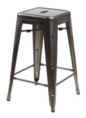D2.DESIGN Stołek barowy Hoker Paris 66cm metaliczny inspirowany Tolix metal malowany proszkowo do domu i lokalu można sztaplować D2.DESIGN Stołek barowy Hoker Paris 66cm metaliczny inspirowany Tolix metal malowany proszkowo do domu i lokalu można sztaplować