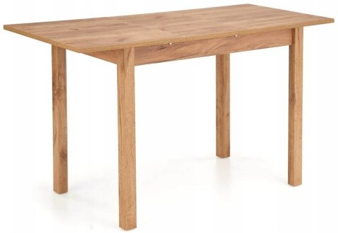 HALMAR stół GINO rozkładany blat - dąb craft nogi - dąb craft płyta meblowa okleinowana prostokątny do jadalni kuchni 100-135x60 HALMAR stół GINO rozkładany blat - dąb craft nogi - dąb craft płyta meblowa okleinowana prostokątny do jadalni kuchni 100-135x60