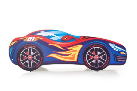 HALMAR łóżko SPEED wielobarwny + stelaż i materac płyta meblowa laminowana obrzeża miękkie PVC dziecięce / młodzieżowe HALMAR łóżko SPEED wielobarwny + stelaż i materac płyta meblowa laminowana obrzeża miękkie PVC dziecięce / młodzieżowe