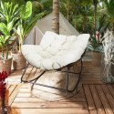 Intesi Fotel ogrodowy Tulum biały Intesi Fotel ogrodowy Tulum biały
