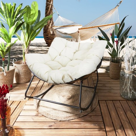 Intesi Fotel ogrodowy Tulum biały Intesi Fotel ogrodowy Tulum biały