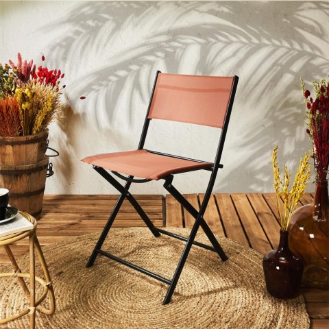 Intesi Krzesło Elba składane outdoor terrakota Intesi Krzesło Elba składane outdoor terrakota