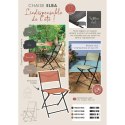 Intesi Krzesło Elba składane outdoor terrakota Intesi Krzesło Elba składane outdoor terrakota