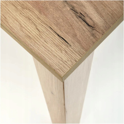 HALMAR stół MAURYCY rozkładany 118-158x75 kolor dąb craft blat płyta laminowana obrzeża ABS nogi MDF laminowany prostokątny HALMAR stół MAURYCY rozkładany 118-158x75 kolor dąb craft blat płyta laminowana obrzeża ABS nogi MDF laminowany prostokątny