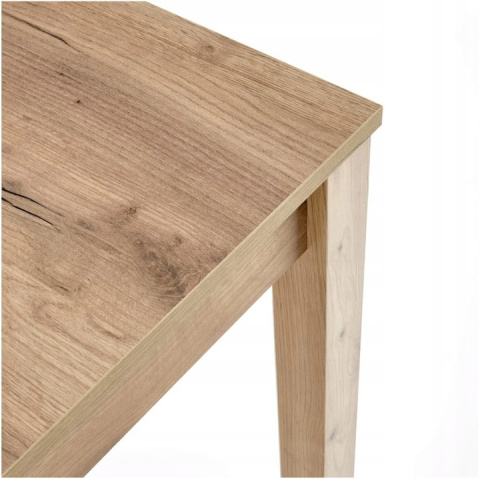 HALMAR stół MAURYCY rozkładany 118-158x75 kolor dąb craft blat płyta laminowana obrzeża ABS nogi MDF laminowany prostokątny HALMAR stół MAURYCY rozkładany 118-158x75 kolor dąb craft blat płyta laminowana obrzeża ABS nogi MDF laminowany prostokątny