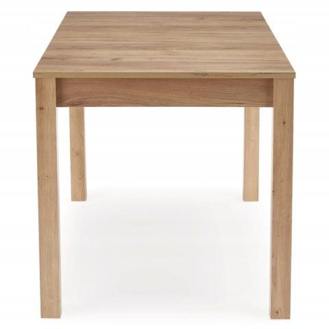 HALMAR stół MAURYCY rozkładany 118-158x75 kolor dąb craft blat płyta laminowana obrzeża ABS nogi MDF laminowany prostokątny HALMAR stół MAURYCY rozkładany 118-158x75 kolor dąb craft blat płyta laminowana obrzeża ABS nogi MDF laminowany prostokątny