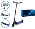 Qplay Hulajnoga Scooter Jeździk Honeycomb Blue Niebieska składana światła LED regulowana wysokość kierownicy hamulec 3 lata+ Qplay Hulajnoga Scooter Jeździk Honeycomb Blue Niebieska składana światła LED regulowana wysokość kierownicy hamulec 3 lata+