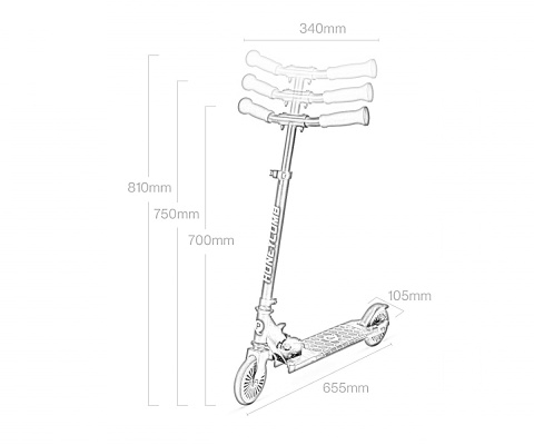 Qplay Hulajnoga Honeycomb Scooter Jeździk Green Zielona składana hamulec tylny łożyskowane koła regulacja wysokości kierownicy Qplay Hulajnoga Honeycomb Scooter Jeździk Green Zielona składana hamulec tylny łożyskowane koła regulacja wysokości kierownicy