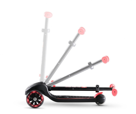 Qplay Hulajnoga Scooter Jeździk Future Green Zielony aluminiowa składana świecące koła regulacja wysokości kierownicy hamulec Qplay Hulajnoga Scooter Jeździk Future Green Zielony aluminiowa składana świecące koła regulacja wysokości kierownicy hamulec