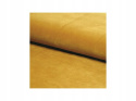 SIGNAL SOFA KANAPA ASPREY 2 TAPICERKA VELVET CURRY BLUVEL 68 / DREWNO WENGE ŻÓŁTY DEKORACYJNE PRZESZYCIA Z PODŁOKIETNIKAMI
