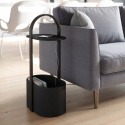 UMBRA Stolik kawowy HUB metal - drewno czarny orzech pojemnik na czasopisma organizer do przewodów uchwyt do przenoszenia UMBRA Stolik kawowy HUB metal - drewno czarny orzech pojemnik na czasopisma organizer do przewodów uchwyt do przenoszenia