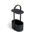 UMBRA Stolik kawowy HUB metal - drewno czarny orzech pojemnik na czasopisma organizer do przewodów uchwyt do przenoszenia UMBRA Stolik kawowy HUB metal - drewno czarny orzech pojemnik na czasopisma organizer do przewodów uchwyt do przenoszenia